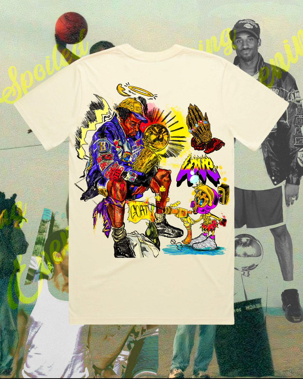 “THE LEGEND OF THE MAMBA” Custom Tee