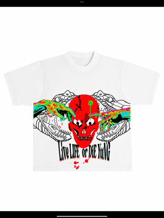 Spoiled Evening Live Life or Die Young Tee